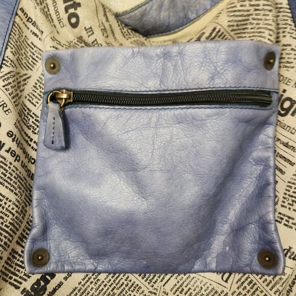 Large newsprint tote purse - Picture 3 of 6